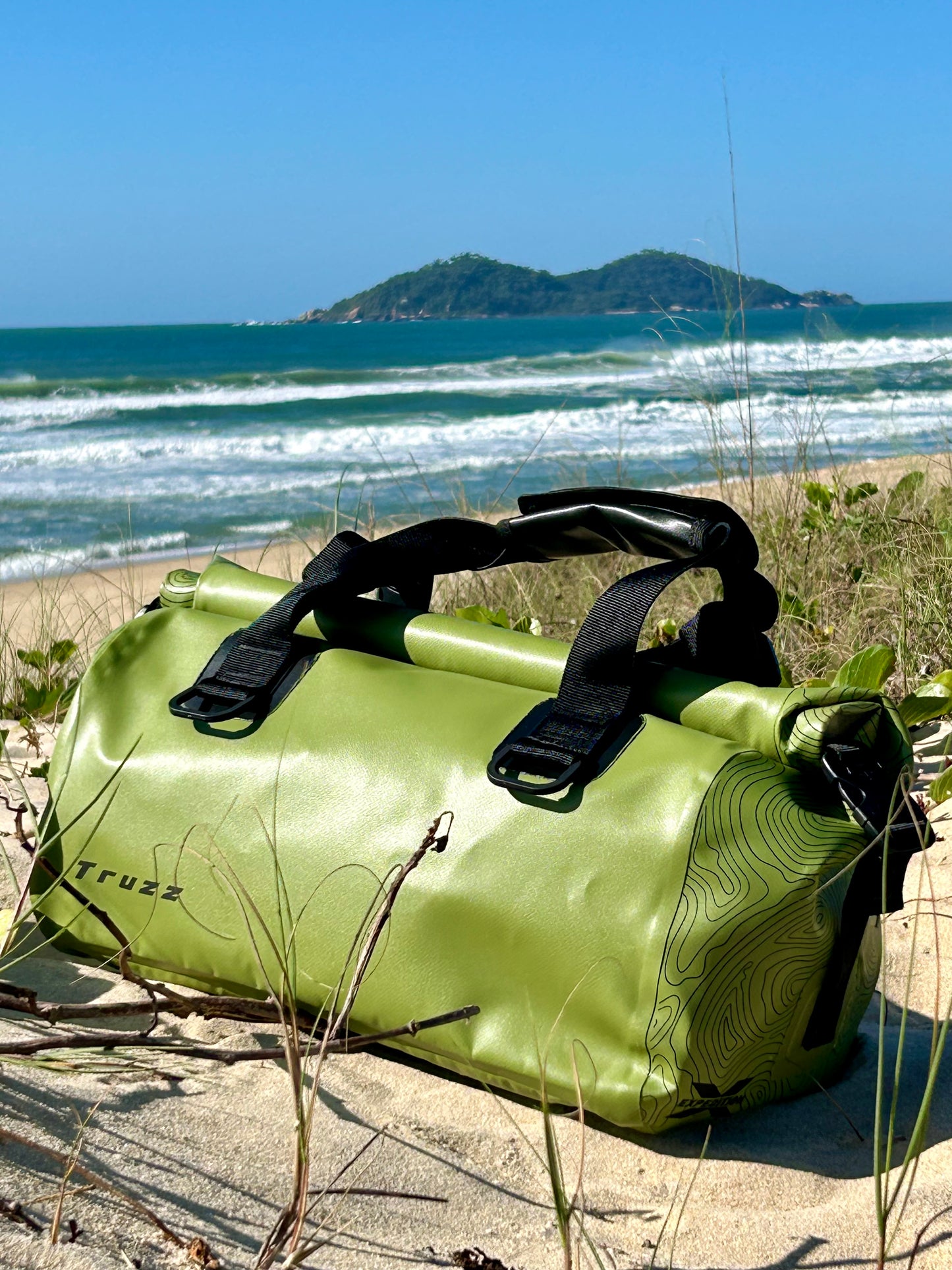 Bolsa Estanque Expedition com Alças Truzz 26 L Verde