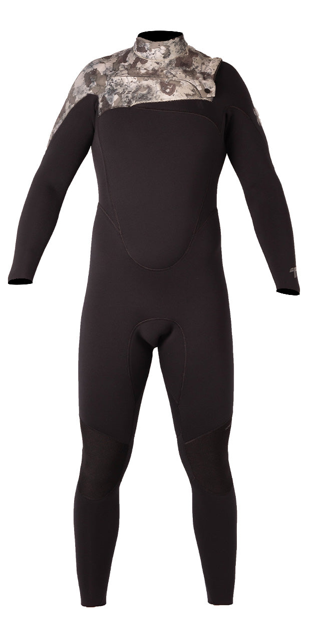 Long John 3.2 mm XConcept - Chest Zip - Camuflado Bege