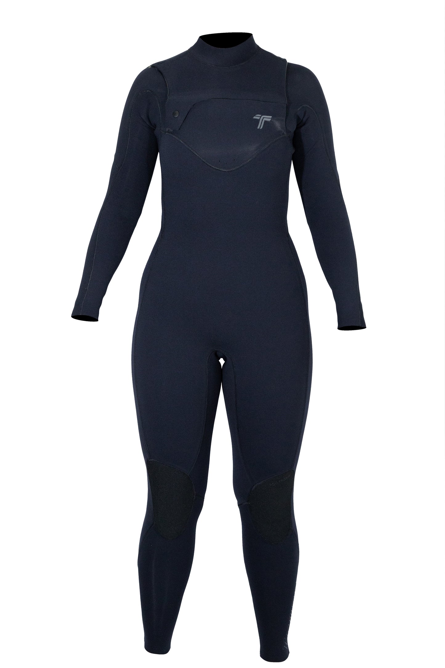 Long John 3.2 mm Ella Zip - Chest Zip - Preto