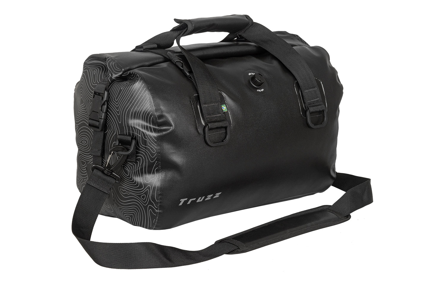 Bolsa Estanque Expedition com Alças Truzz 26 L Preto