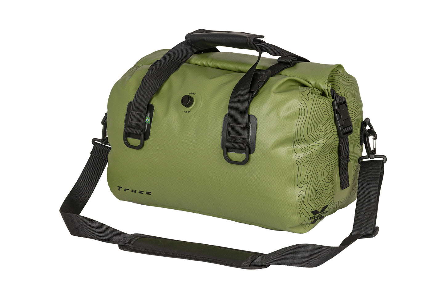 Bolsa Estanque Expedition com Alças Truzz 26 L Verde