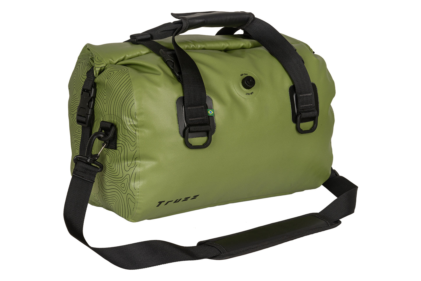 Bolsa Estanque Expedition com Alças Truzz 26 L Verde