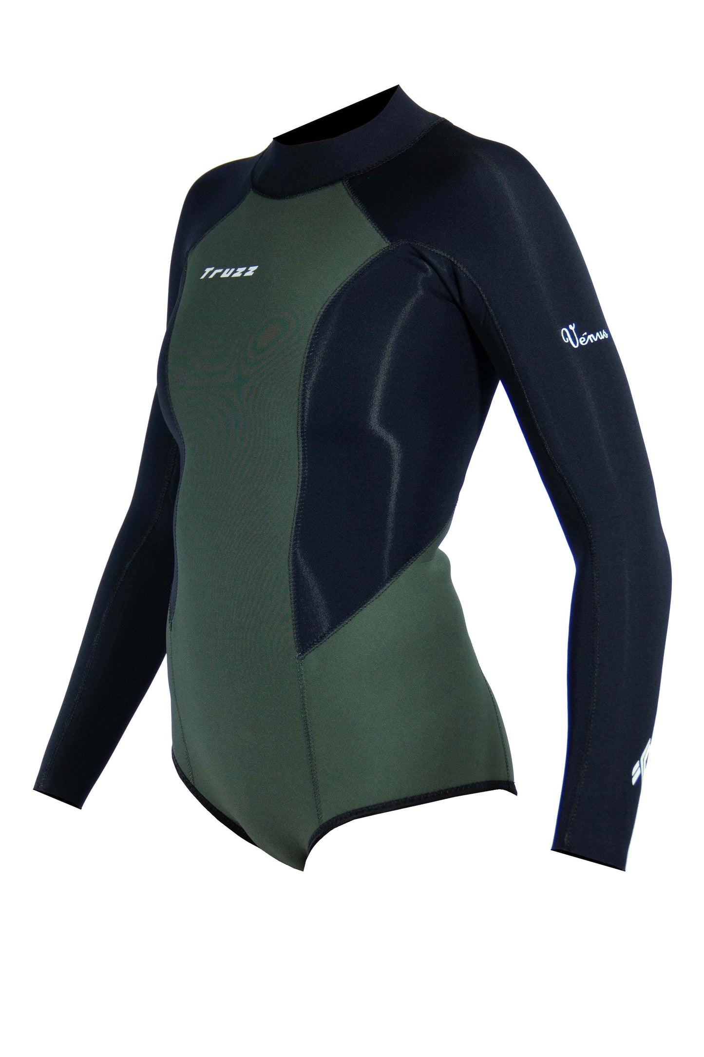 Maiô Neoprene 1,5 mm - VÊNUS - Verde / Preto