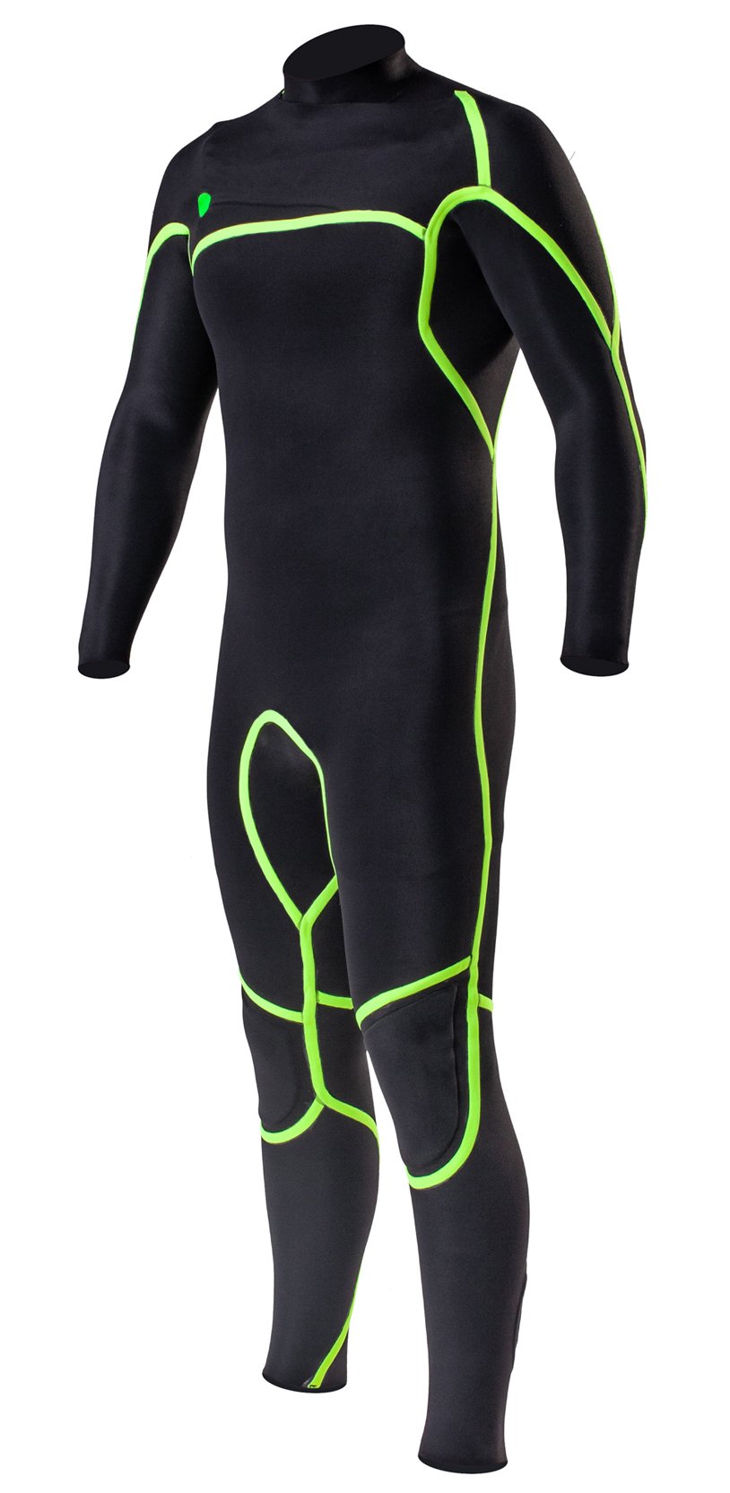 Long John 4.3 mm XClassic - Chest Zip - Preto