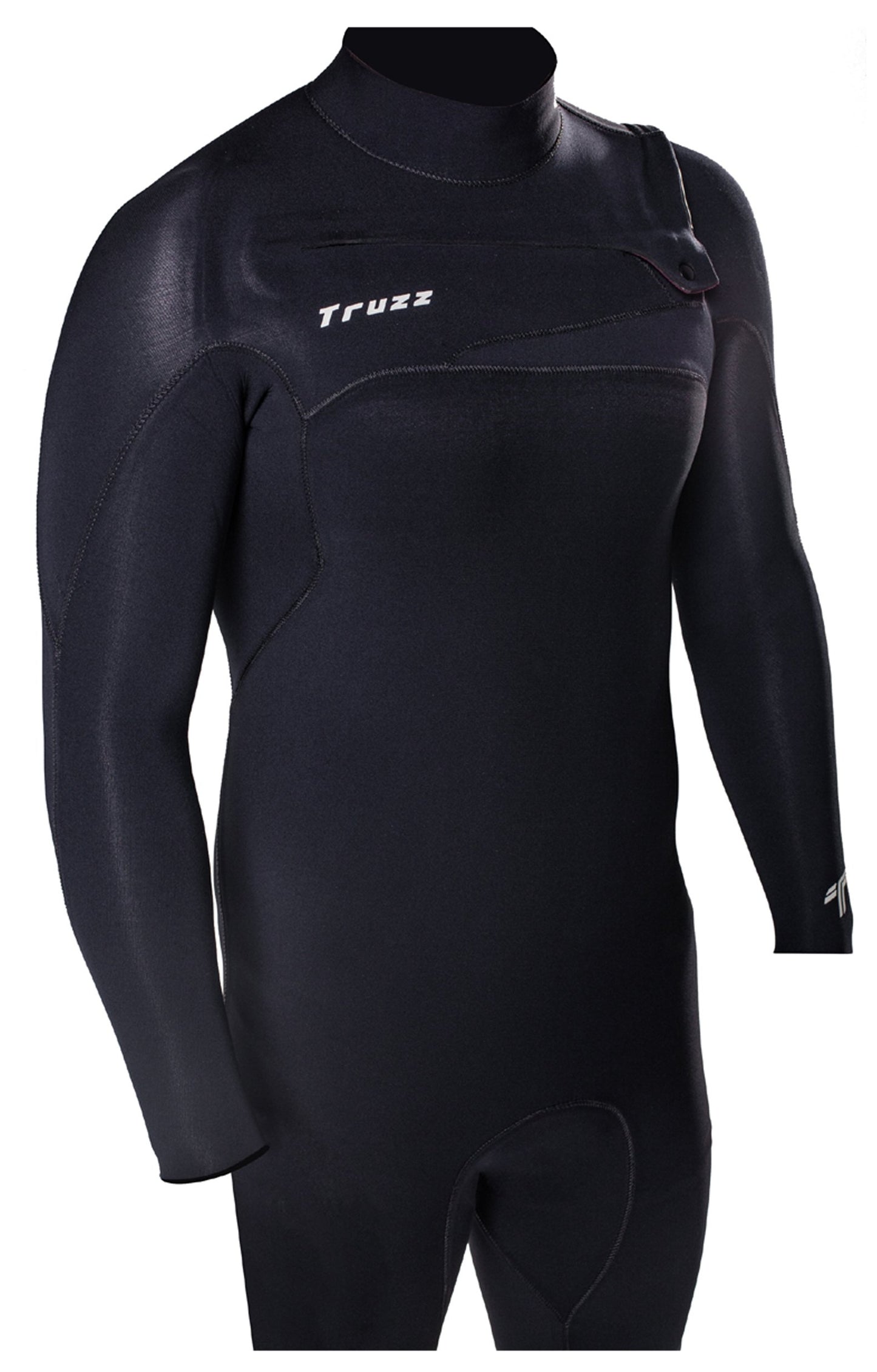 Long John 4.3 mm XClassic - Chest Zip - Preto