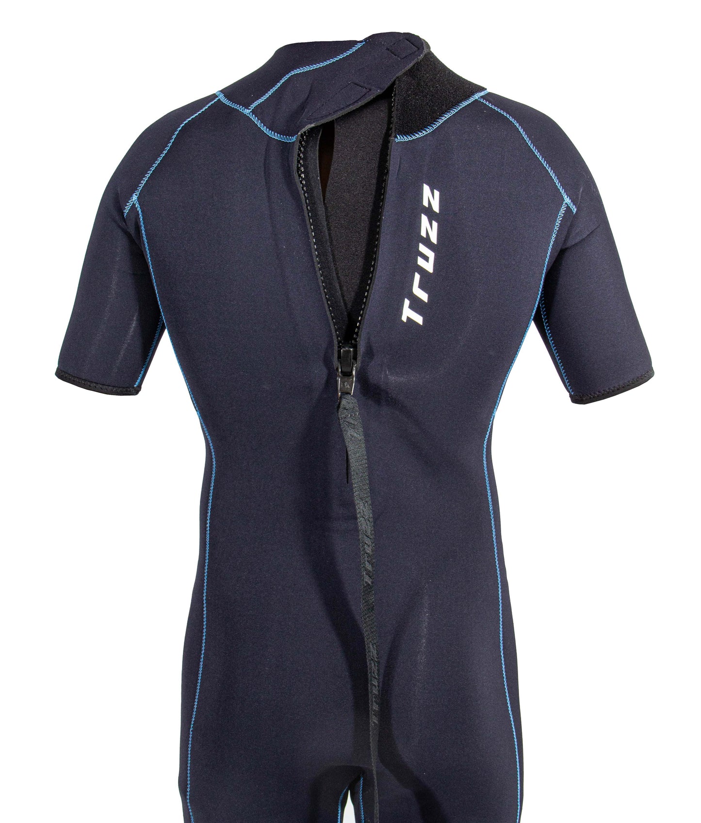 Short John Manga Curta Infantil 2.0 mm Truzz - Preto Azul