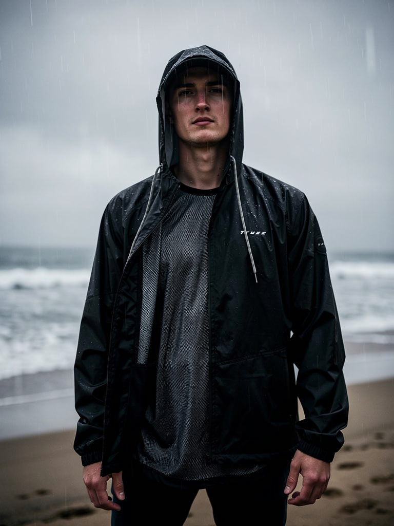 Jaqueta Corta Vento Expedition Truzz - Preto