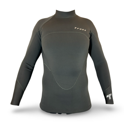 Jaqueta Neoprene 2 mm Flex XClassic - Verde Militar - Truzz Wetsuits