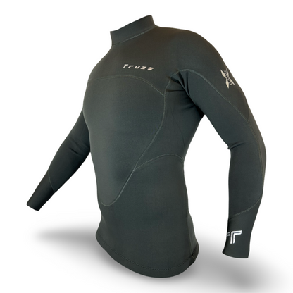 Jaqueta Neoprene 2 mm Flex XClassic - Verde Militar - Truzz Wetsuits