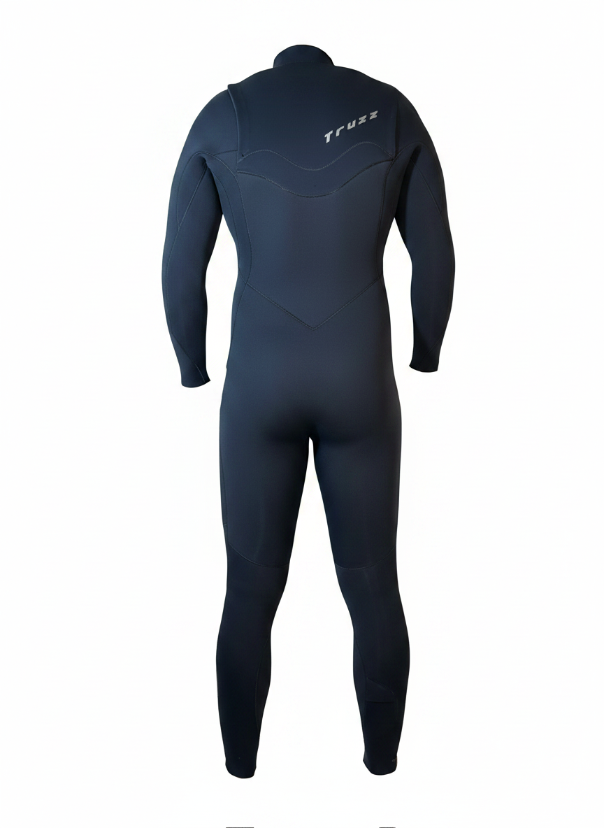 Long John 3.2mm XClassic - Chest Zip - Preto – Truzz Wetsuits