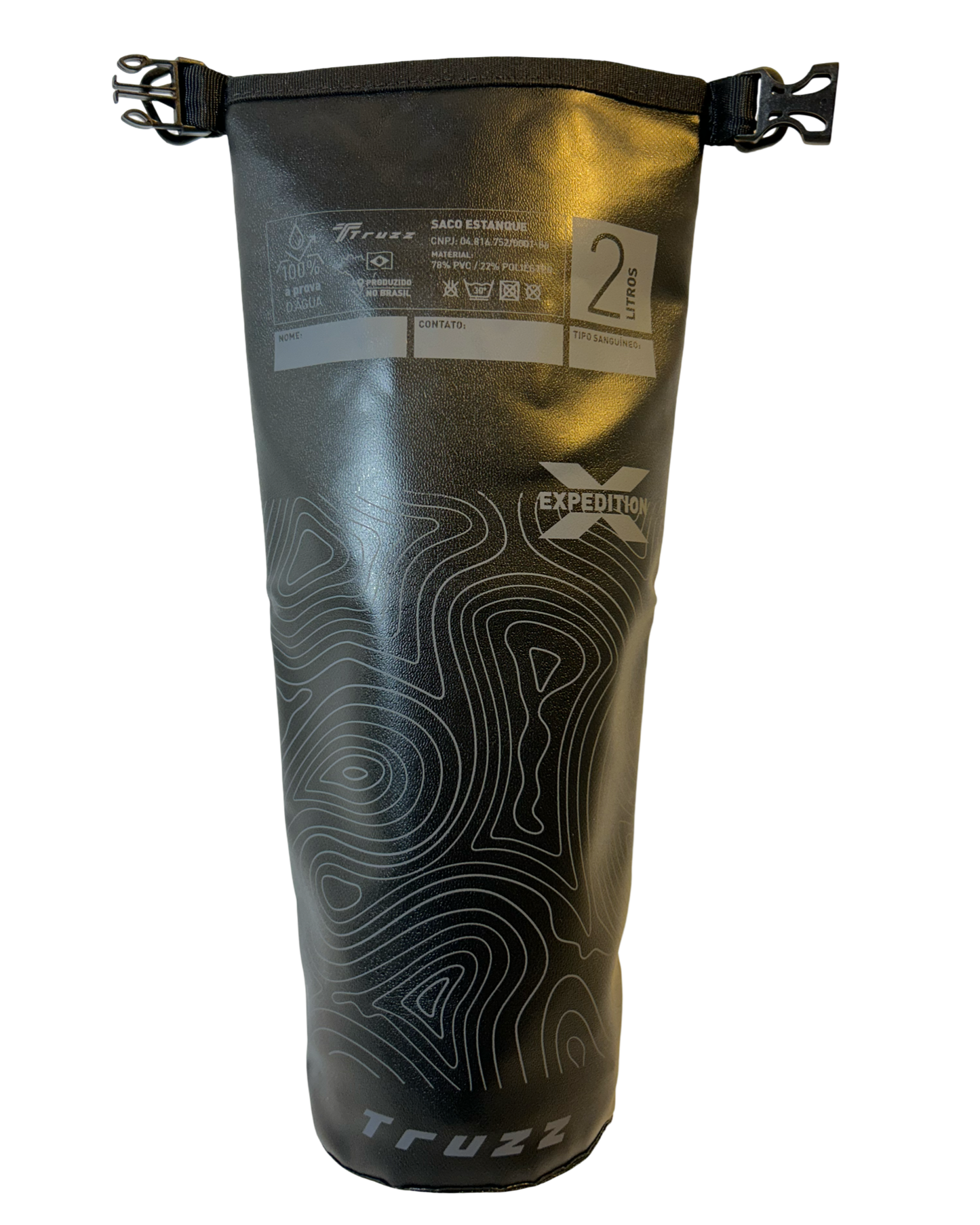 Saco Estanque Organizador Expedition Truzz 2L Preto