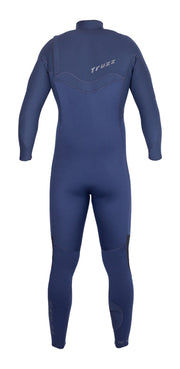 Long John 2.2mm XClassic - Chest Zip - Azul Marinho