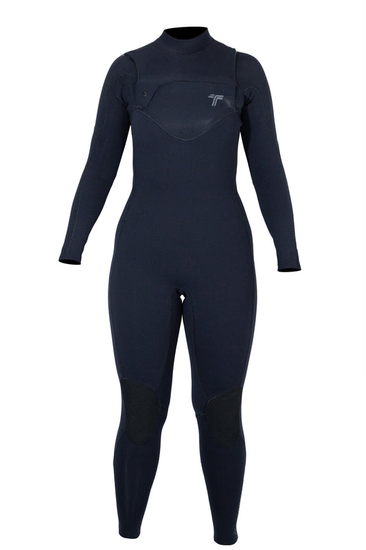 Long John 2.2 mm Ella Zip - Chest Zip - Preto
