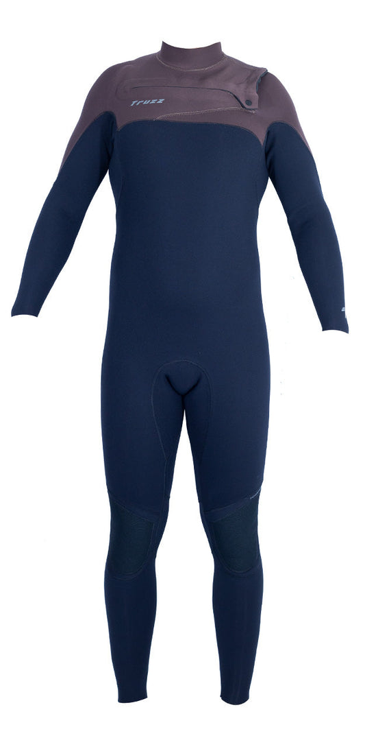 Long John 2.2mm XClassic - Chest Zip - Preto / Marrom