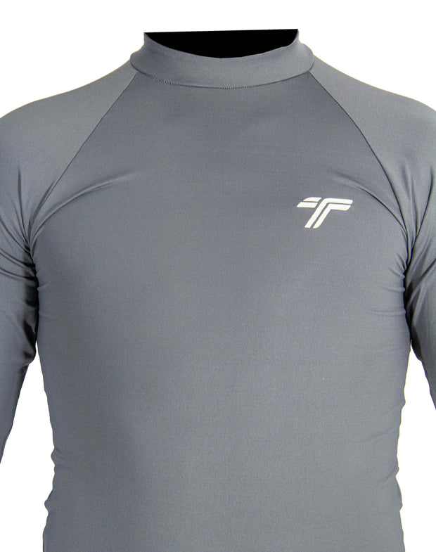 Camiseta Lycra UV50+ Infantil - Cinza