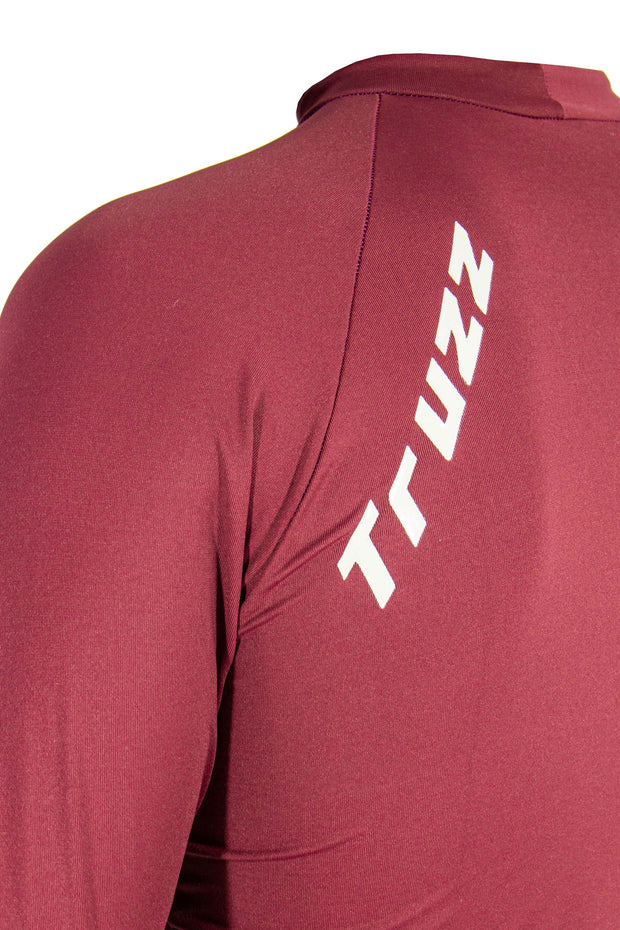 Camiseta Lycra UV50+ Infantil - Vinho