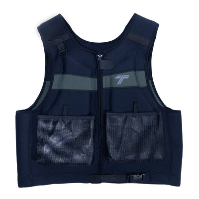 Colete Neoprene Canoagem Vela - X Paddle - Preto com Verde
