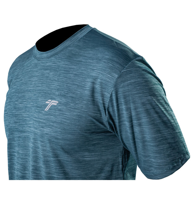 Camisa DryFit Manga Curta UV50+ Truzz Azul