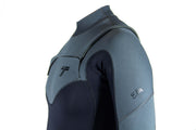 Long John 3.2 mm Ella Zip - Chest Zip - Preto / Cinza