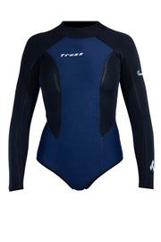 Maiô Neoprene 1,5 mm - VÊNUS - Azul Marinho / Preto