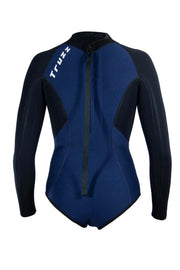 Maiô Neoprene 1,5 mm - VÊNUS - Azul Marinho / Preto