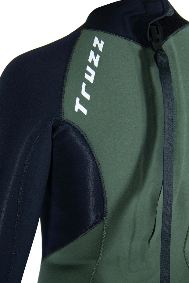 Maiô Neoprene 1,5 mm - VÊNUS - Verde / Preto