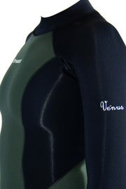 Maiô Neoprene 1,5 mm - VÊNUS - Verde / Preto