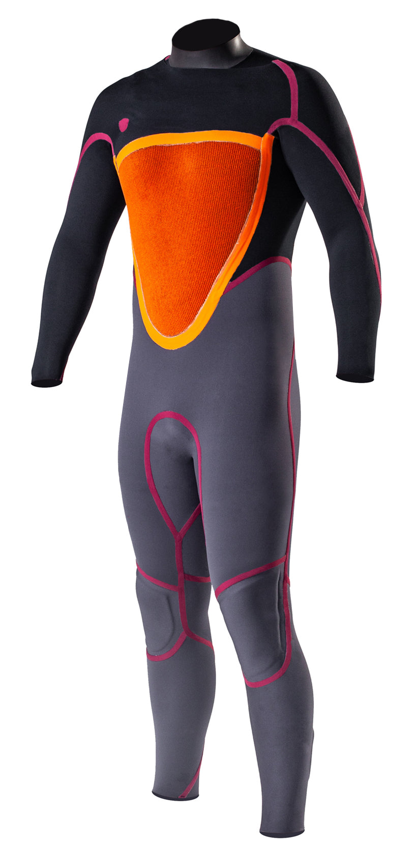 Long John 3.2 mm Fire Flex - Chest Zip