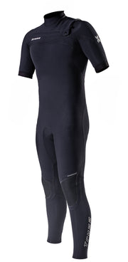 Long John 2.2mm XClassic - Chest Zip - Manga Curta - Preto