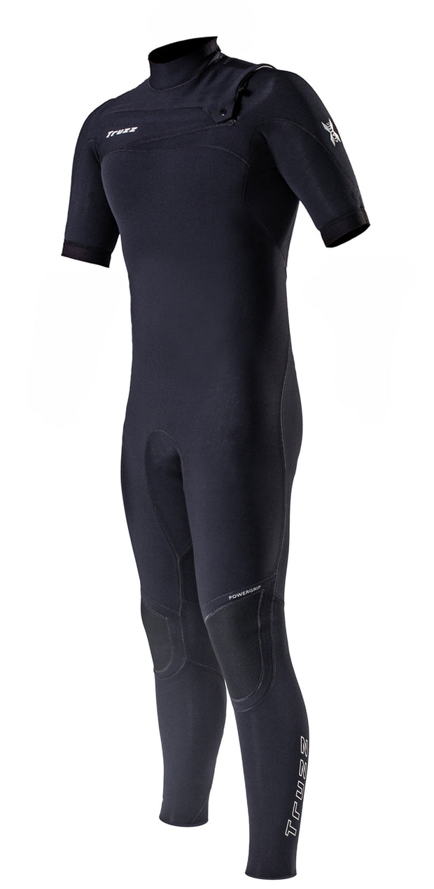 Long John 2.2mm XClassic - Chest Zip - Manga Curta - Preto