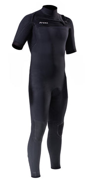 Long John 2.2mm XClassic - Chest Zip - Manga Curta - Preto