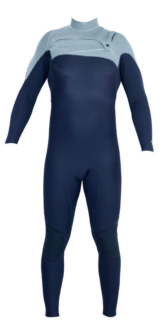Long John 3.2mm XClassic - Chest Zip - Preto / Areia