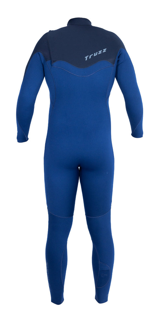 Long John 3.2 mm XClassic - Chest Zip - Azul Marinho / Preto
