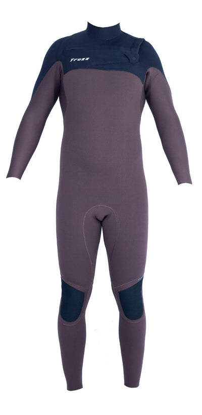Long John 3.2 mm XClassic - Chest Zip - Marrom / Preto