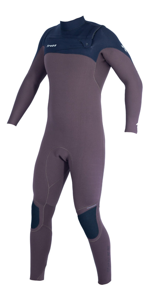 Long John 3.2 mm XClassic - Chest Zip - Marrom / Preto