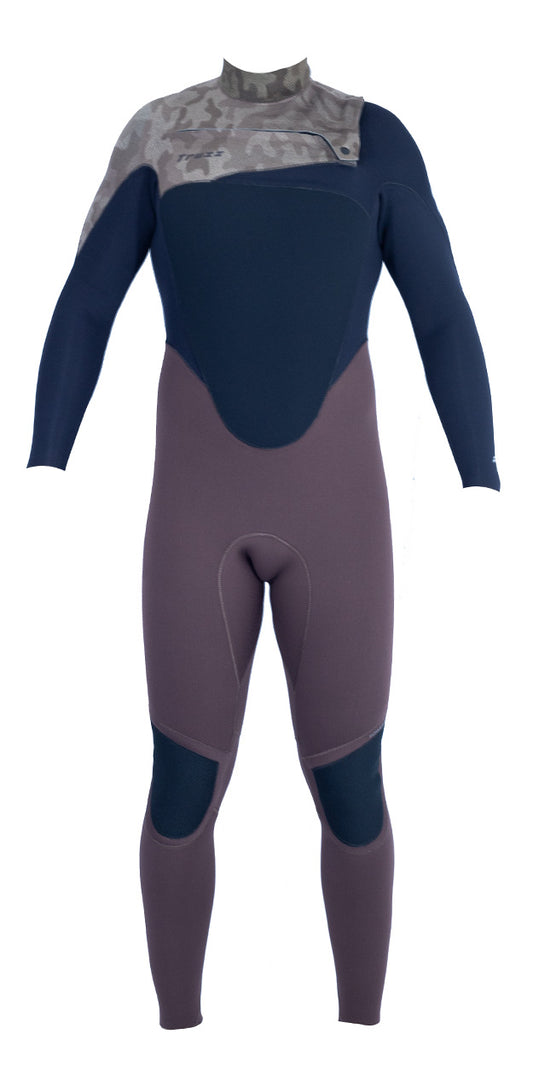 Long John 3.2 mm  XConcept - Chest Zip - Camuflado Marrom / Marrom