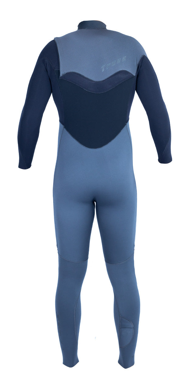 Long John 3.2 mm XConcept - Chest Zip - Carbono / Cinza