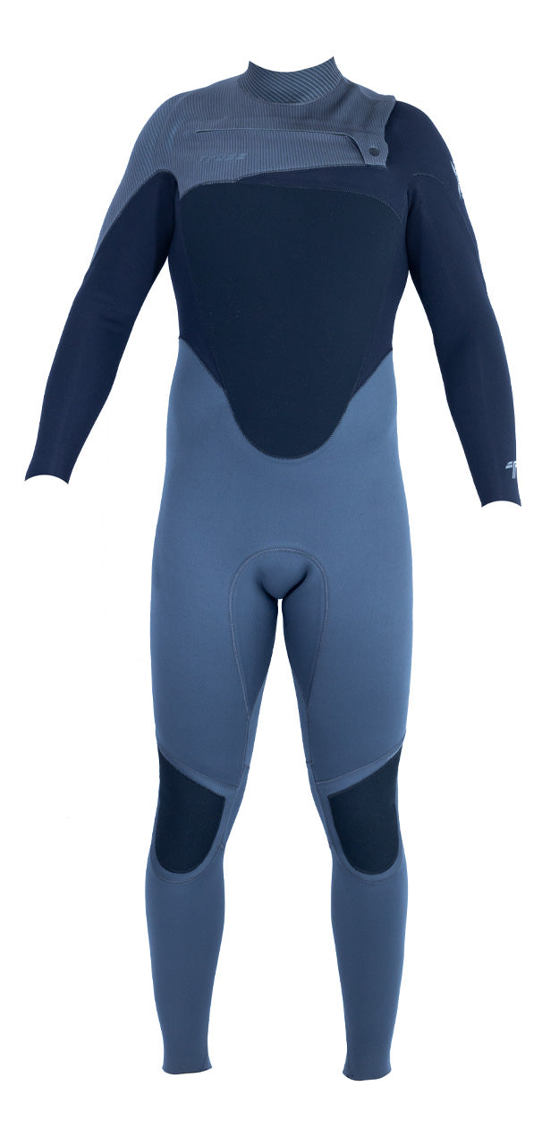 Long John 3.2 mm XConcept - Chest Zip - Carbono / Cinza