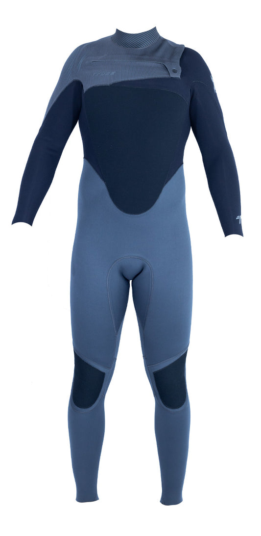 Long John 3.2 mm XConcept - Chest Zip - Carbono / Cinza