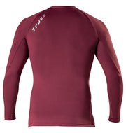 Camiseta Lycra UV50+ Masculina Bordo