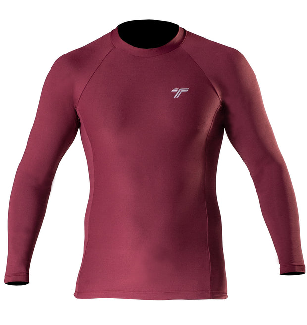 Camiseta Lycra UV50+ Masculina Bordo