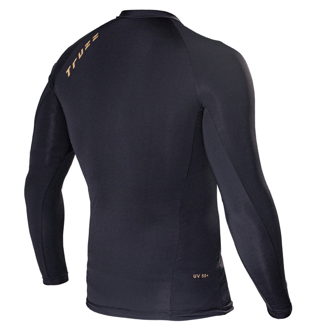 Camiseta Lycra UV50+ Masculina Preta