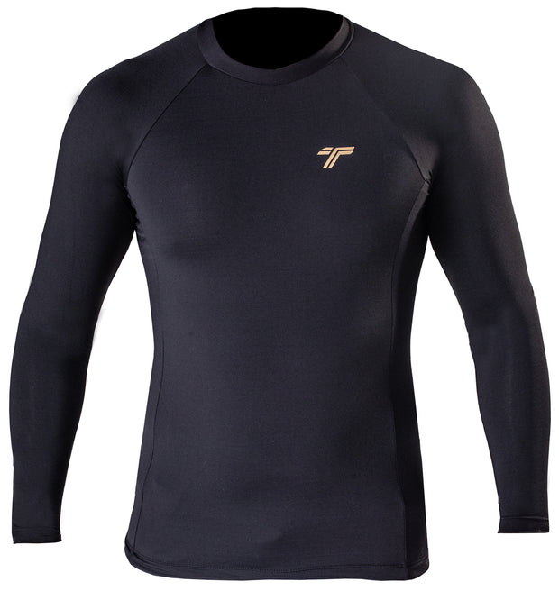 Camiseta Lycra UV50+ Masculina Preta