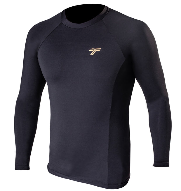 Camiseta Lycra UV50+ Masculina Preta