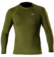 Camiseta Lycra UV50+ Masculina Verde Musgo