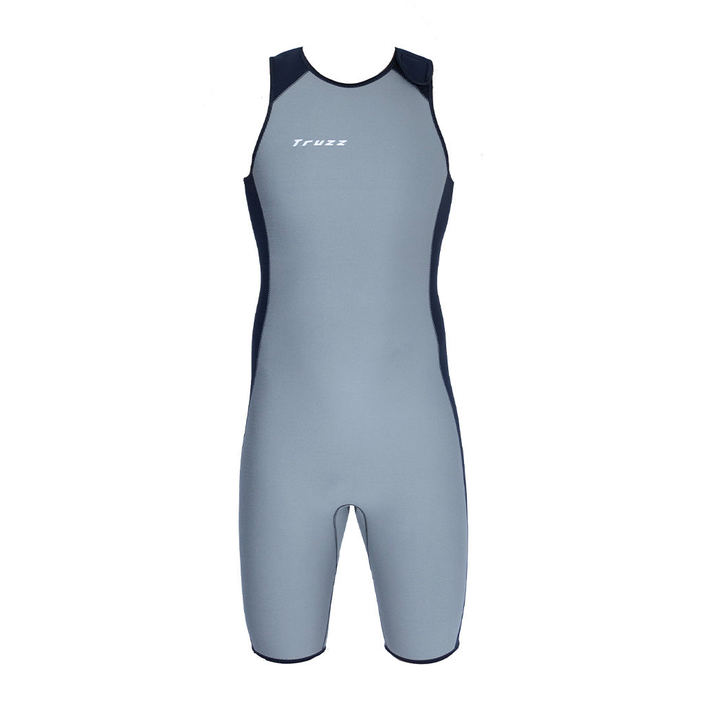 Short John 1.5mm Cavado Truzz - Areia com Preto - Truzz Wetsuits