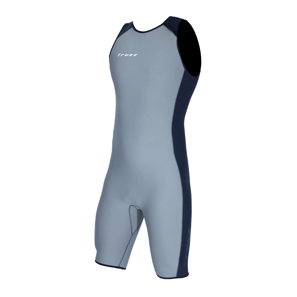 Short John 1.5mm Cavado Truzz - Areia com Preto - Truzz Wetsuits
