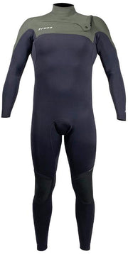 Long John 2.2mm XClassic - Chest Zip - Preto / Verde
